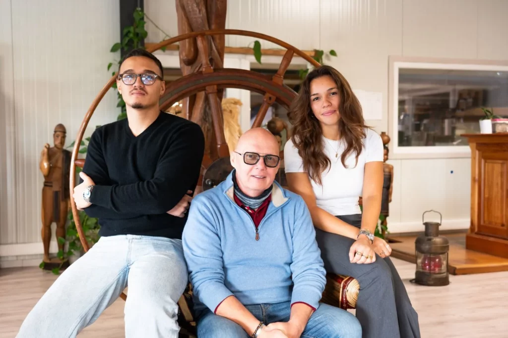 Nathan, Olivier et Naya Laurent